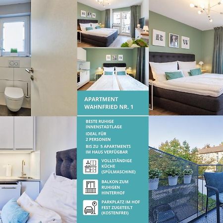 באיירוט Apt Wahnfried Nr1 - Cityapartment Mit Kueche, Duschbad, Balkon, Parkplatz - Zentral Aber Ruhig מראה חיצוני תמונה