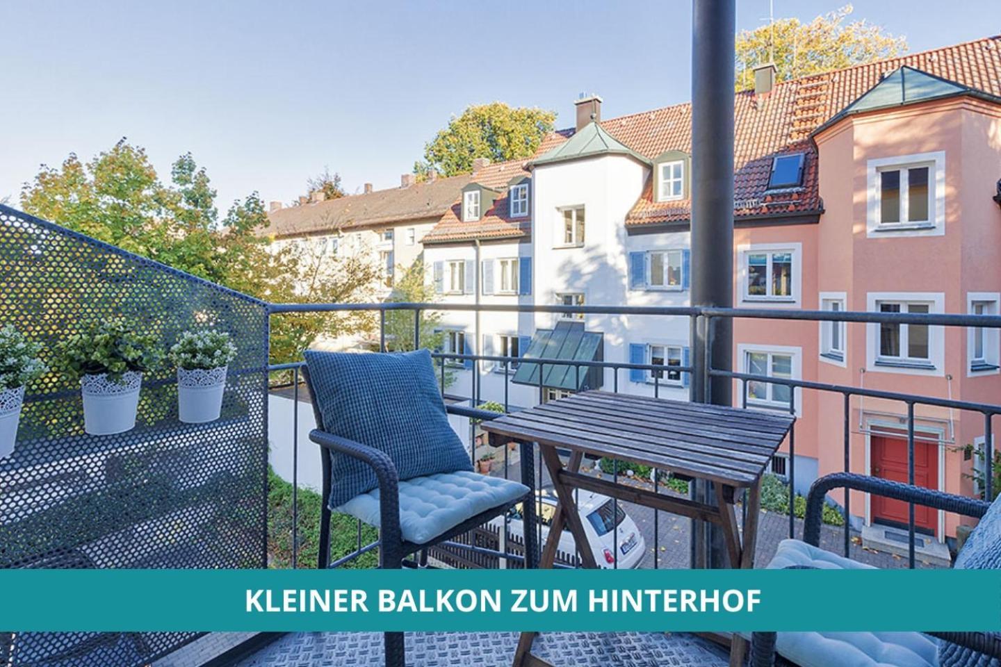 באיירוט Apt Wahnfried Nr1 - Cityapartment Mit Kueche, Duschbad, Balkon, Parkplatz - Zentral Aber Ruhig מראה חיצוני תמונה